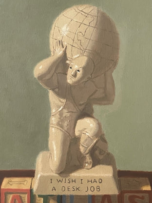 Atlas by Jose H. Alvarenga |   Closeup View of Artwork 