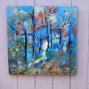 Forest Trail by Kip Decker |  Context View of Artwork 