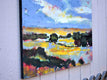 Original art for sale at UGallery.com | Golden Valley by Kip Decker | $2,775 | acrylic painting | 30' h x 40' w | thumbnail 2