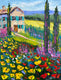 Original art for sale at UGallery.com | Colors of Tuscany by Lisa Elley | $600 | oil painting | 18' h x 14' w | thumbnail 1
