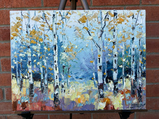 Wistful Woods by Lisa Elley |  Context View of Artwork 