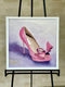 Original art for sale at UGallery.com | Valentino Peep Toe by Malia Pettit | $1,350 | oil painting | 17' h x 17' w | thumbnail 3
