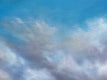 Original art for sale at UGallery.com | Horizon Beach Clouds II by Nancy Hughes Miller | $2,800 | oil painting | 24' h x 48' w | thumbnail 4