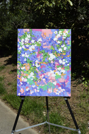 Spring in the City by Natalie George |  Context View of Artwork 