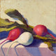 Original art for sale at UGallery.com | White Radish by Pat Doherty | $575 | oil painting | 12' h x 12' w | thumbnail 1