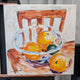 Original art for sale at UGallery.com | Citrus Still Life by Samuel Pretorius | $400 | acrylic painting | 14' h x 14' w | thumbnail 3