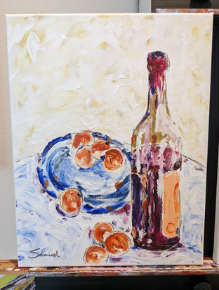 Wine and Biscuits by Samuel Pretorius |  Context View of Artwork 