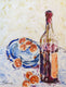 Original art for sale at UGallery.com | Wine and Biscuits by Samuel Pretorius | $225 | acrylic painting | 14' h x 11' w | thumbnail 1