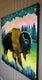 Original art for sale at UGallery.com | Golden Horn by Scott Dykema | $5,400 | mixed media artwork | 48' h x 48' w | thumbnail 4
