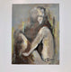 Original art for sale at UGallery.com | Ruminate by Sharon Sieben | $350 | mixed media artwork | 14' h x 11' w | thumbnail 3