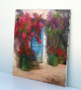 Colors of Estepona by Sherri Aldawood |  Side View of Artwork 