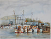 Original art for sale at UGallery.com | Ready and Waiting by Thomas Hoerber | $1,600 | watercolor painting | 22.5' h x 30' w | thumbnail 1