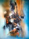 Original art for sale at UGallery.com | Totem by Yamilet Sempe | $4,200 | mixed media artwork | 48' h x 36' w | thumbnail 1