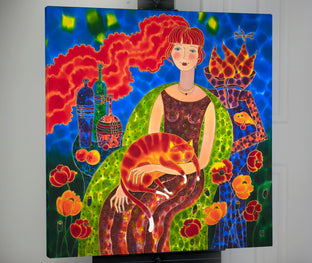 Orange Summer by Yelena Sidorova |  Context View of Artwork 