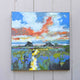 Original art for sale at UGallery.com | View of the Marsh by Kip Decker | $1,775 | acrylic painting | 24' h x 24' w | thumbnail 3