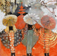 Original art for sale at UGallery.com | The Red Temple by Mary Pratt | $3,600 | oil painting | 48' h x 48' w | thumbnail 1