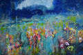 Original art for sale at UGallery.com | Ridgetop Flowers by Kip Decker | $1,800 | acrylic painting | 24' h x 36' w | thumbnail 2