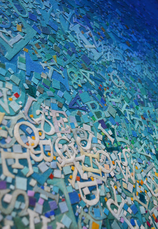 The Message from the Sea by Tomo Mori |   Closeup View of Artwork 