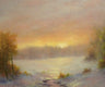 Original art for sale at UGallery.com | Distant Light by Gail Greene | $775 | oil painting | 20' h x 24' w | thumbnail 4