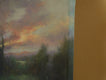 Original art for sale at UGallery.com | Night Is Calling by Gail Greene | $300 | oil painting | 8' h x 10' w | thumbnail 2