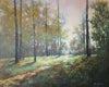 Original art for sale at UGallery.com | Shadow Play at Dawn by Gail Greene | $1,150 | oil painting | 24' h x 30' w | thumbnail 1