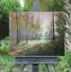 Original art for sale at UGallery.com | Shadow Play at Dawn by Gail Greene | $1,150 | oil painting | 24' h x 30' w | thumbnail 3