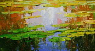 Waterlilies Huntington Park by Vahe Yeremyan |  Artwork Main Image 