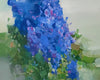 Original art for sale at UGallery.com | Lavenders by Vahe Yeremyan | $675 | oil painting | 20' h x 16' w | thumbnail 3