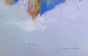 Original art for sale at UGallery.com | Birches Trees by Vahe Yeremyan | $600 | oil painting | 20' h x 16' w | thumbnail 1