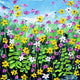 Original art for sale at UGallery.com | Garden of Mine by Lisa Elley | $325 | oil painting | 10' h x 10' w | thumbnail 1