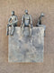 Original art for sale at UGallery.com | Small Beings on Square Worlds by Yelitza Diaz | $800 | sculpture | 12' h x 11' w | thumbnail 1