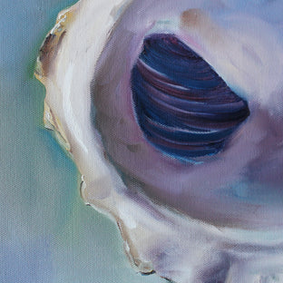 Galveston Oyster Shell by Kristine Kainer |   Closeup View of Artwork 