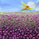 Original art for sale at UGallery.com | A Moment with Monet by Lisa Elley | $475 | oil painting | 10' h x 10' w | thumbnail 1