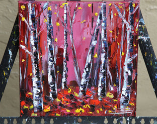 Surreal Birch by Lisa Elley |  Context View of Artwork 