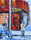 Original art for sale at UGallery.com | New York City by Lisa Elley | $300 | oil painting | 10' h x 8' w | thumbnail 1