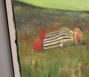 Sleeping Clown by Krzysztof Iwin |  Side View of Artwork 