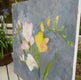 Original art for sale at UGallery.com | Whisper To Me by Judy Mackey | $1,125 | oil painting | 30' h x 30' w | thumbnail 2