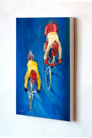 Early Morning Ride by Warren Keating |  Context View of Artwork 