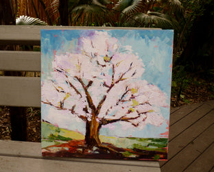 Cherry Tree by Judy Mackey |  Context View of Artwork 