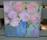 Original art for sale at UGallery.com | Peonies by Judy Mackey | $525 | oil painting | 16' h x 16' w | thumbnail 3