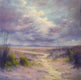 Original art for sale at UGallery.com | Desert Rain by Gail Greene | $750 | oil painting | 24' h x 24' w | thumbnail 1