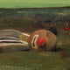 Original art for sale at UGallery.com | Sleeping Clown by Krzysztof Iwin | $1,175 | oil painting | 11.8' h x 15.7' w | thumbnail 4