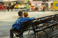 Original art for sale at UGallery.com | The Plaza: 59th and 6th by Onelio Marrero | $500 | oil painting | 9' h x 12' w | thumbnail 4