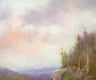 Original art for sale at UGallery.com | Under the Coral Mist by Gail Greene | $375 | oil painting | 11' h x 14' w | thumbnail 4