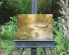 Original art for sale at UGallery.com | A Peaceful Moment by Gail Greene | $475 | oil painting | 12' h x 16' w | thumbnail 3