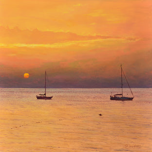 Sunset with Yachts by Dariusz Choinski |  Artwork Main Image 