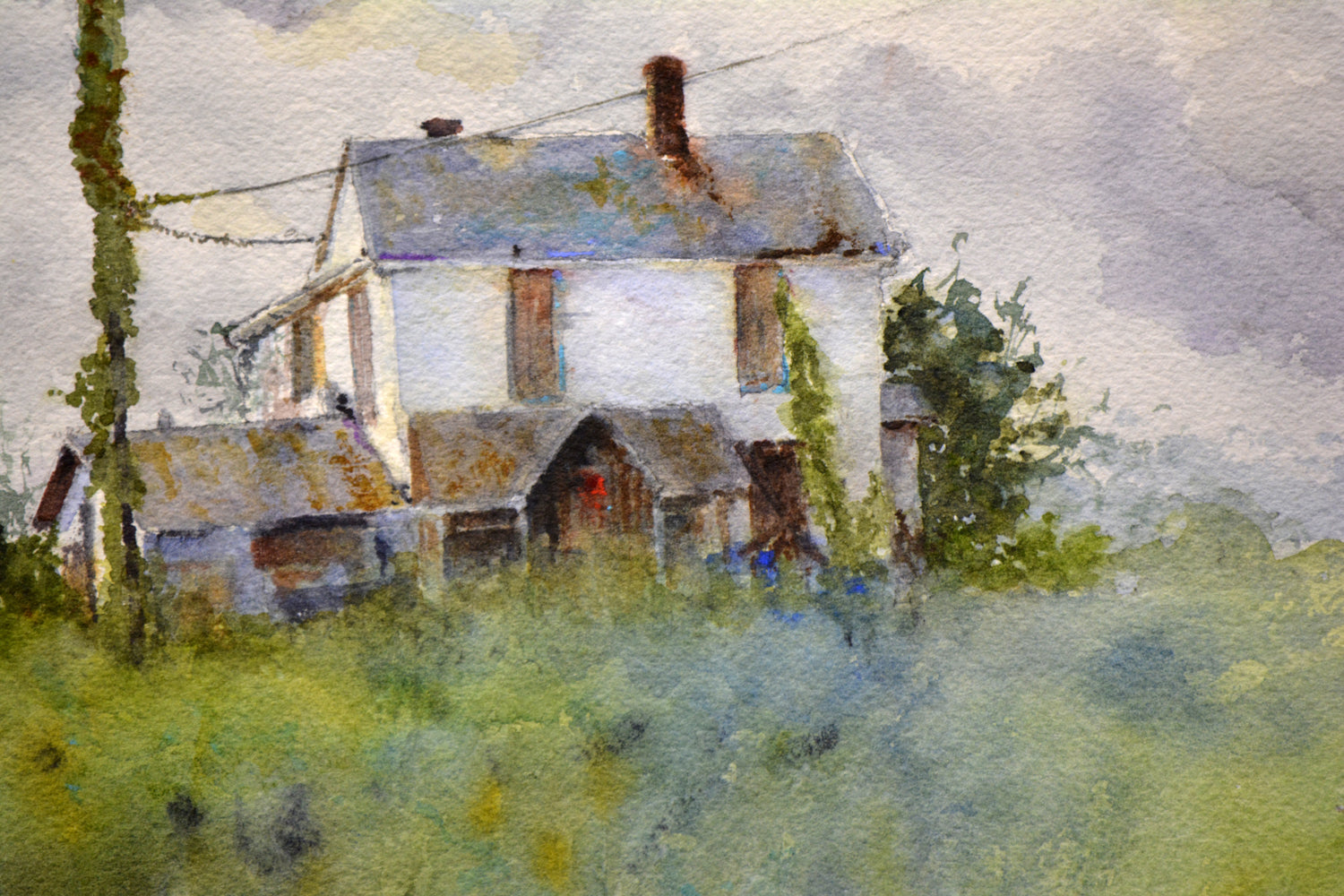 Abandoned by Judy Mudd - watercolor painting | UGallery