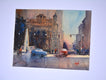 Original art for sale at UGallery.com | Chilly Commute by Judy Mudd | $650 | watercolor painting | 12' h x 16' w | thumbnail 3