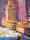 Original art for sale at UGallery.com | Chicago Noon by Suren Nersisyan | $600 | oil painting | 24' h x 20' w | thumbnail 4