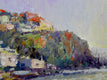 Original art for sale at UGallery.com | Evening on the Mediterranean Sea (Greek Islands) by Suren Nersisyan | $325 | oil painting | 9' h x 12' w | thumbnail 3